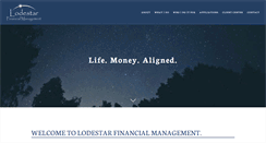 Desktop Screenshot of lodestarfm.com